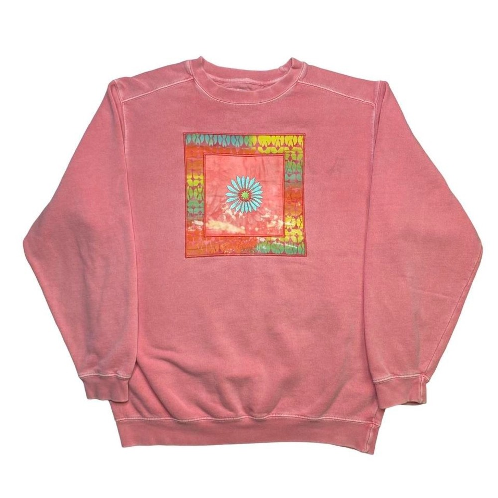 Vintage 90s flower‎ sweater